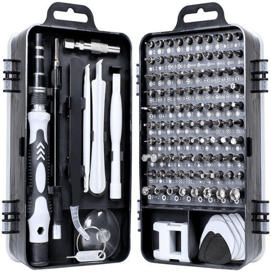 115-Piece Precision Screwdriver & Repair Tool Set