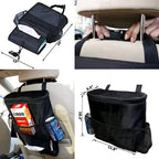 Car Back Seat Organizer with Cooler Bag