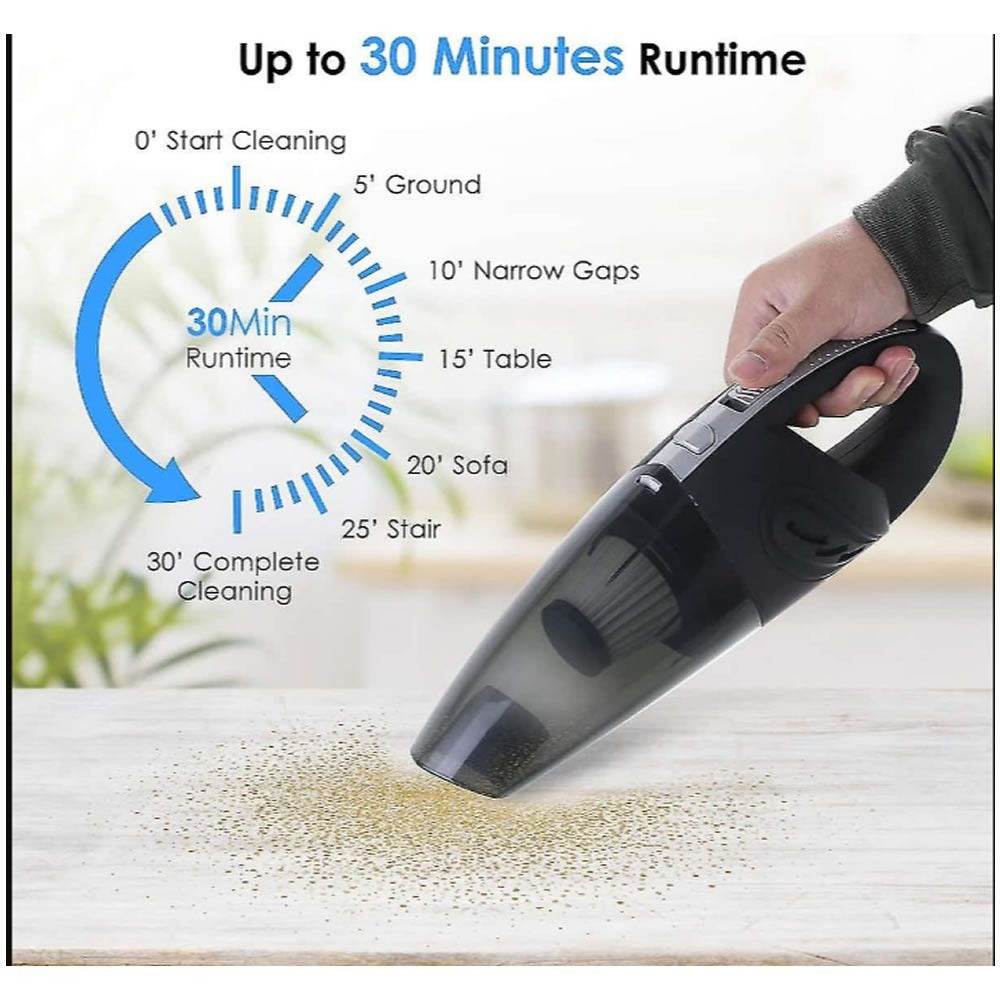 Cordless Rechargeable Handheld Car Vacuum Cleaner